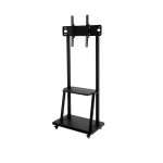 اجاره پایه تلویزیون نمایشگاهی چرخدار