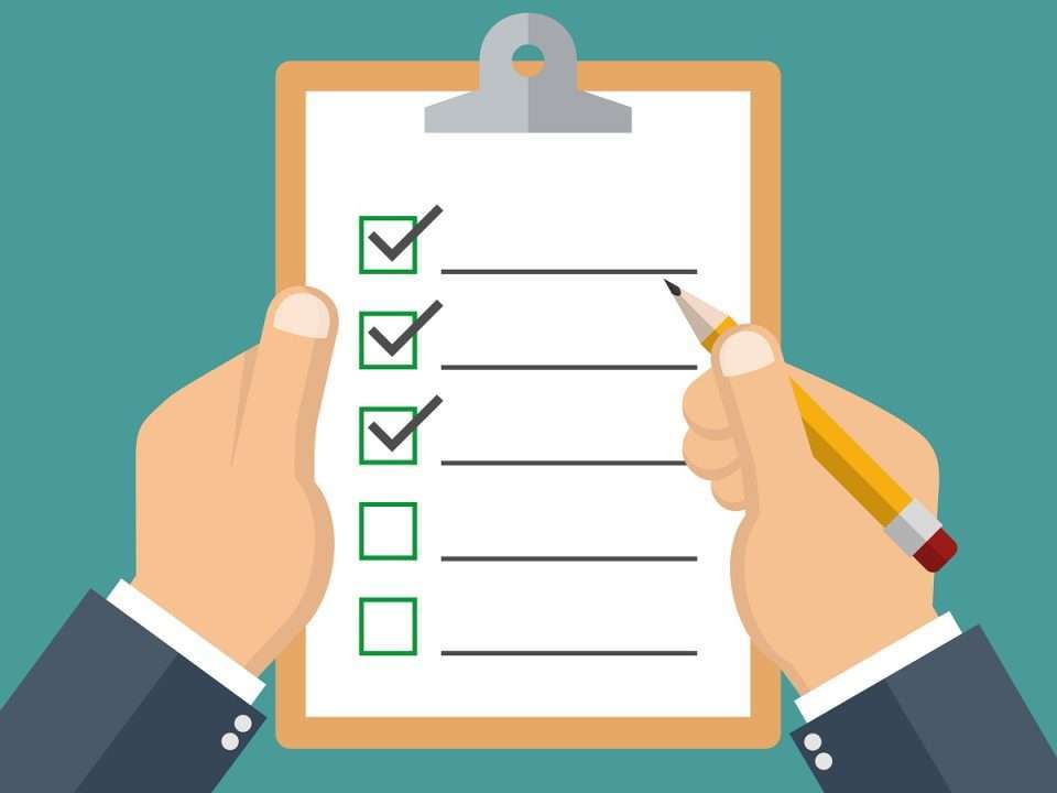 چک لیست تجهیزات نمایشگاهی