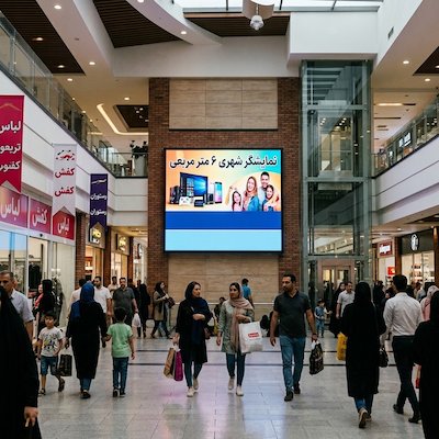 تلویزیون شهری 6 مترمربع